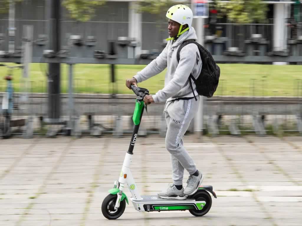Electric scooters in London